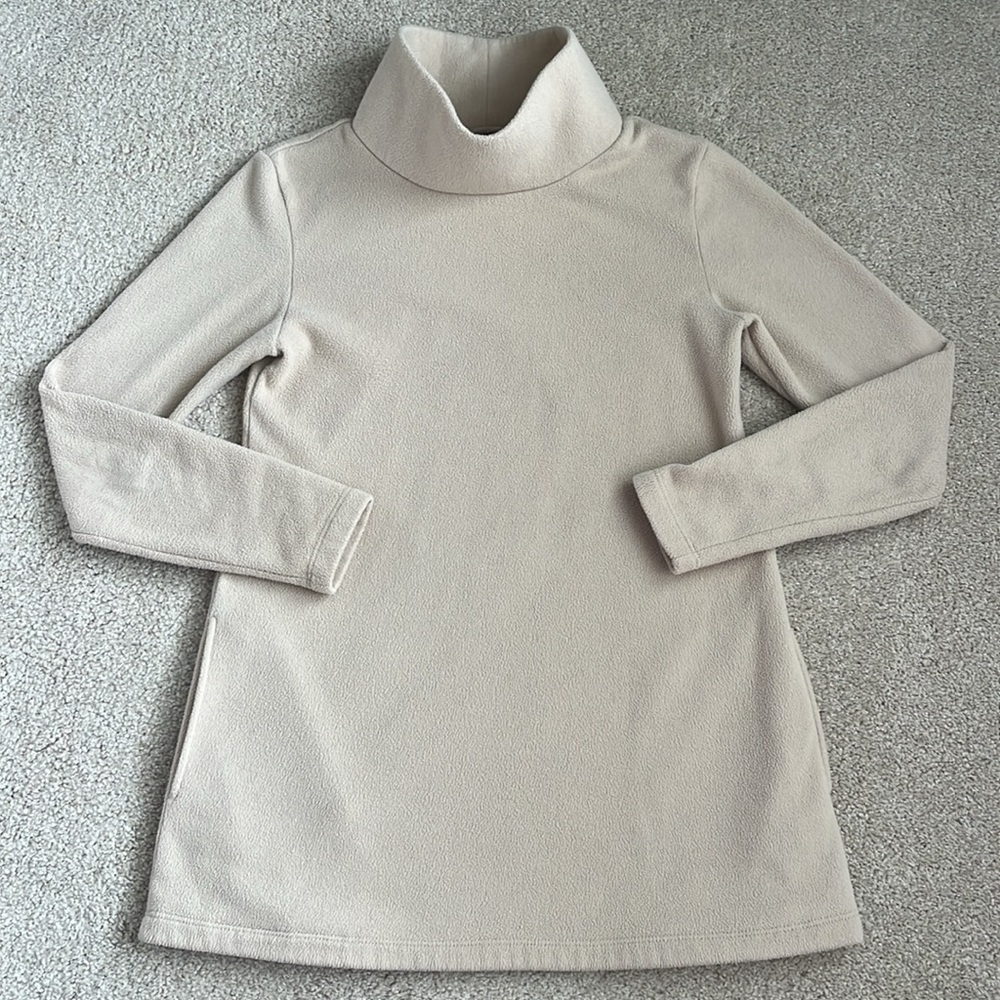 Dudley Stevens Cobble Hill fleece tunic style Turtleneck